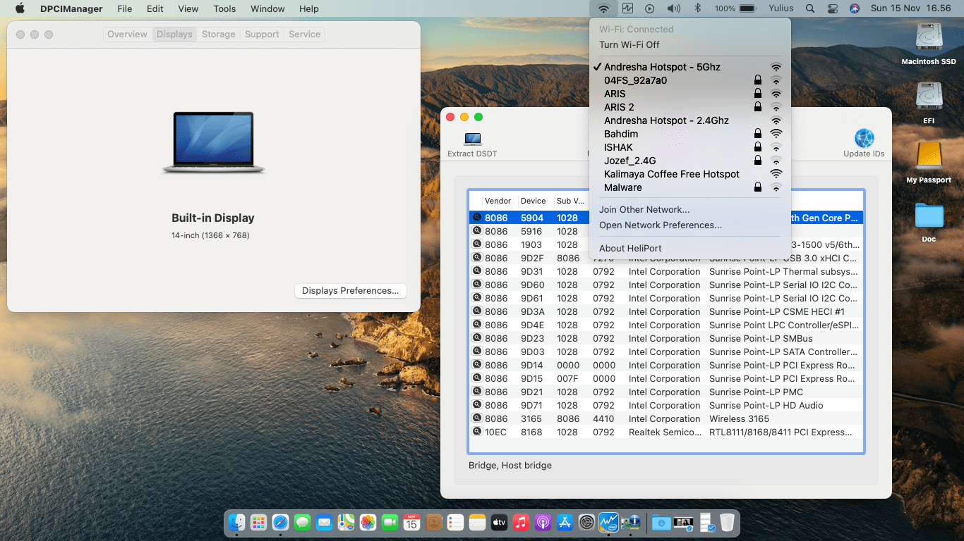 Dell Vostro 14 3468 3rd [KabyLake   Intel HD 620]   OpenCore 2